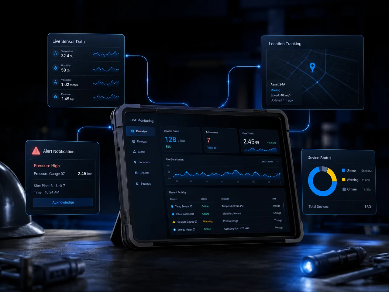 IoT Monitoring Dashboard